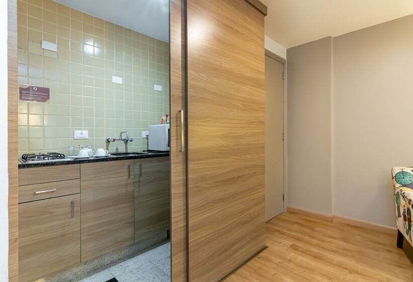 带1个卧室的豪华公寓, Mercure Curitiba 7 De Setembro