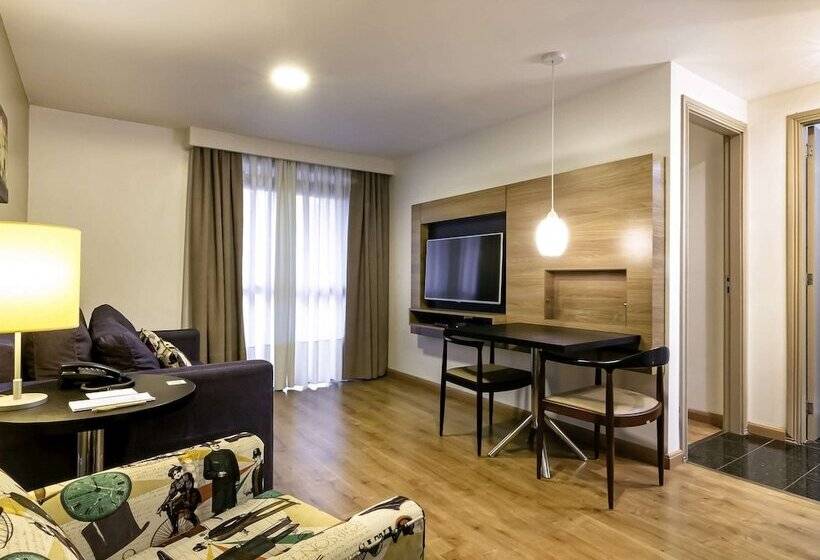침실 1개 디럭스 아파트, Mercure Curitiba 7 De Setembro