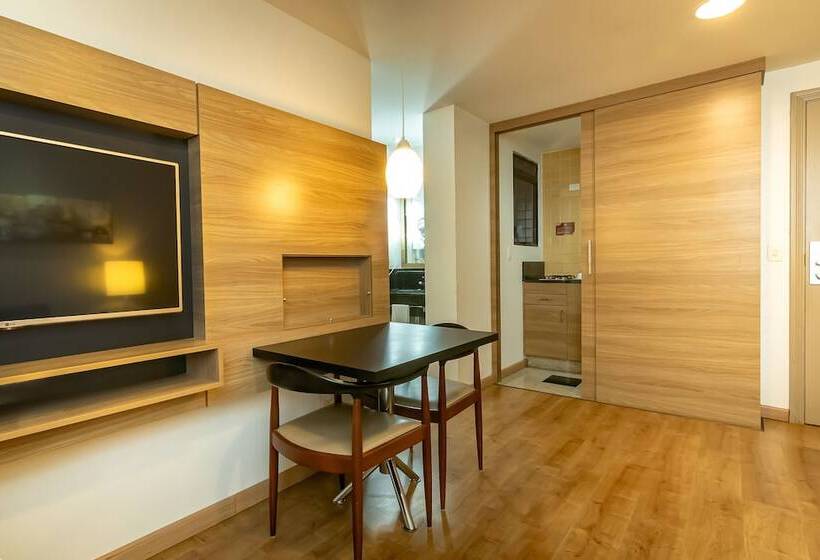 带1个卧室的豪华公寓, Mercure Curitiba 7 De Setembro