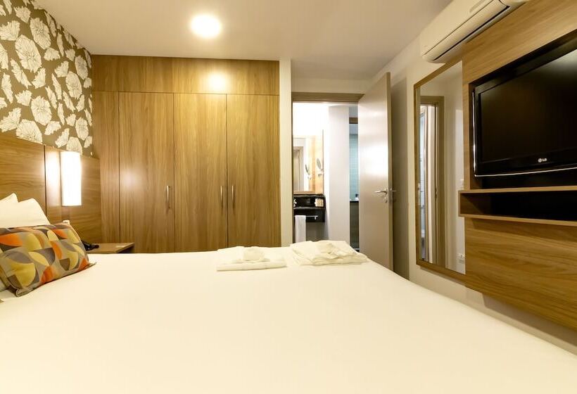 침실 1개 디럭스 아파트, Mercure Curitiba 7 De Setembro