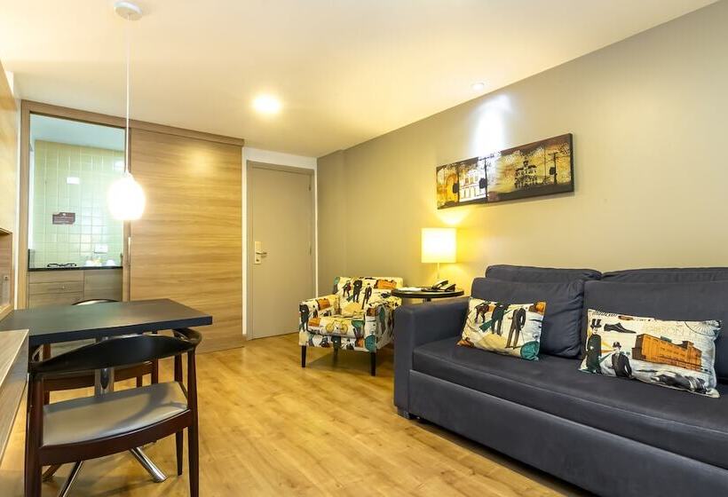 침실 1개 수피리어 아파트, Mercure Curitiba 7 De Setembro