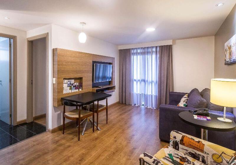带1个卧室的高级公寓, Mercure Curitiba 7 De Setembro