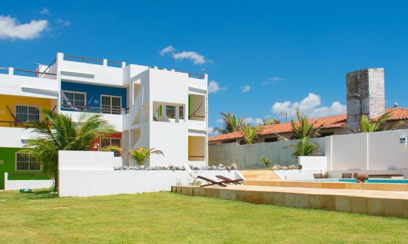 Апартаменты 1 Спальня Вид на Бассейн, Pousada Lagoa Da Barra Taiba