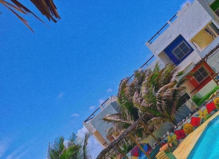 Апартаменты 1 Спальня Вид на Бассейн, Pousada Lagoa Da Barra Taiba