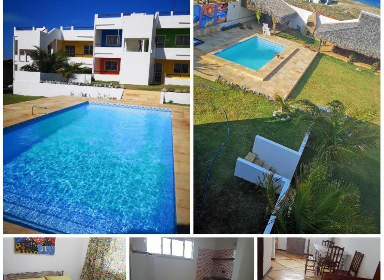 Апартаменты 1 Спальня Вид на Бассейн, Pousada Lagoa Da Barra Taiba