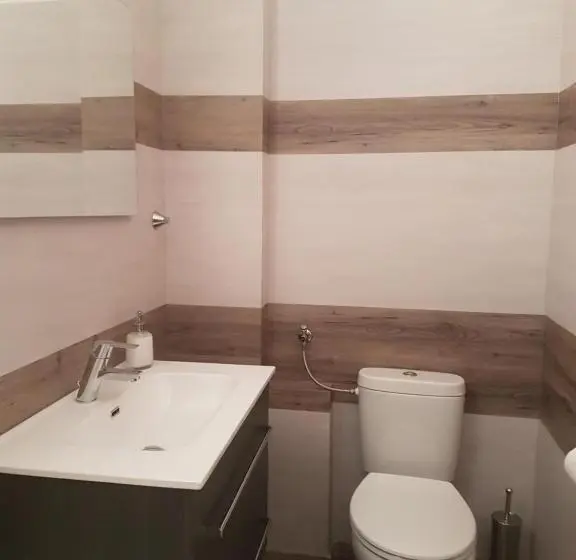 １ベッドルームのスーペリアアパートメント, Tópart Apartman