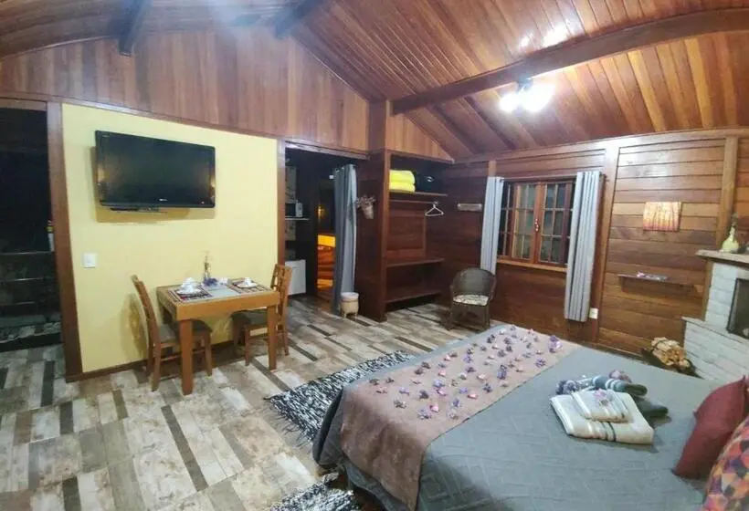 デラックスルーム, Chalés Nó Da Madeira