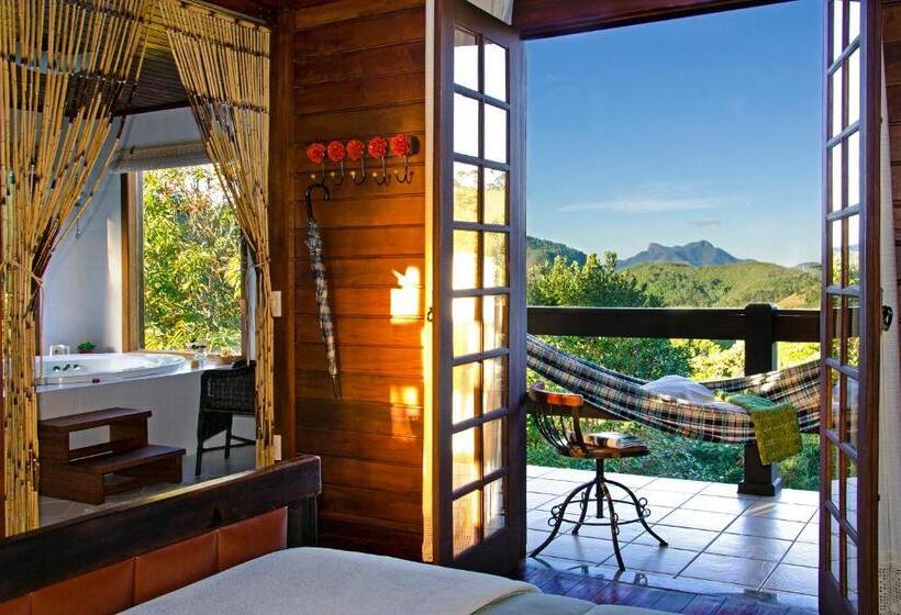 בקתת סופריור בת חדר 1, Chalés Nó Da Madeira