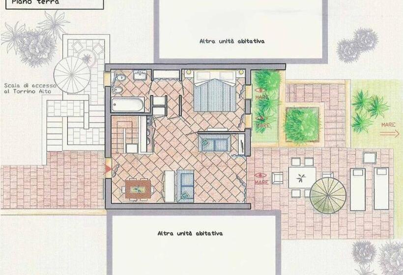 Апартаменты 1 Спальня, Rocca Ruja Vip