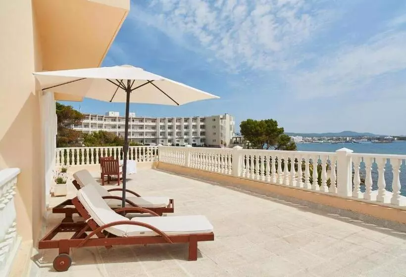 オーシャンビューデラックスルームバルコニー付き, Grand Hotel Palladium Santa Eulalia Del Río