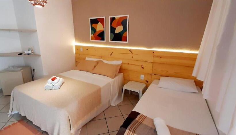 דירה בת חדר שינה 1 עם מרפסת, Pousada Anaue