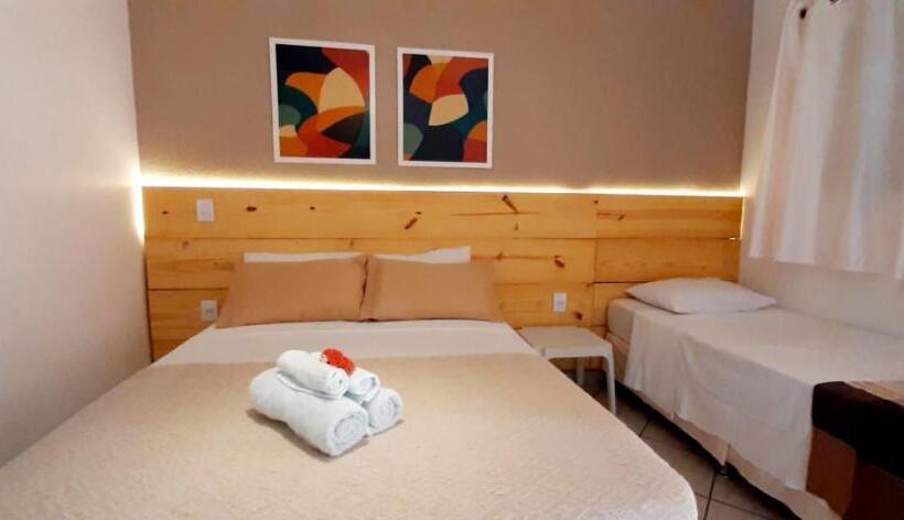 דירה בת חדר שינה 1 עם מרפסת, Pousada Anaue