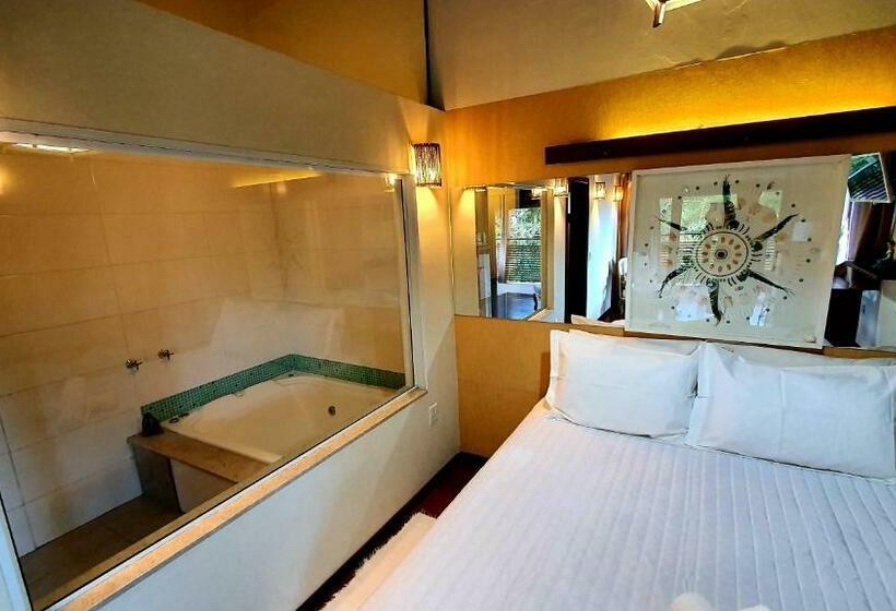 ハイドロマッサージバス付きスイート, Pousada Paraíso Gaia