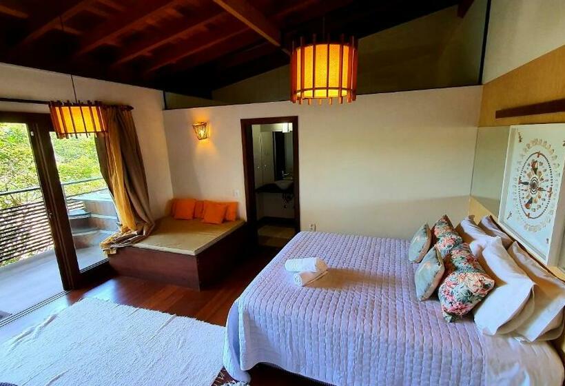 ハイドロマッサージバス付きスイート, Pousada Paraíso Gaia