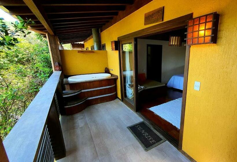 ハイドロマッサージバス付きスイート, Pousada Paraíso Gaia