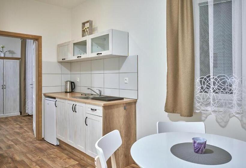 דירה בת חדר שינה 1 עם מרפסת, Pension Varta