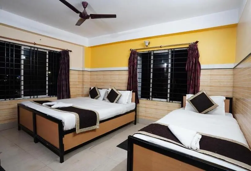 Standard Kolmen Hengen Huone, Tirupati Lodge Njp