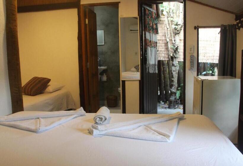 스탠다드 트리플 룸, Pousada Raiz Forte