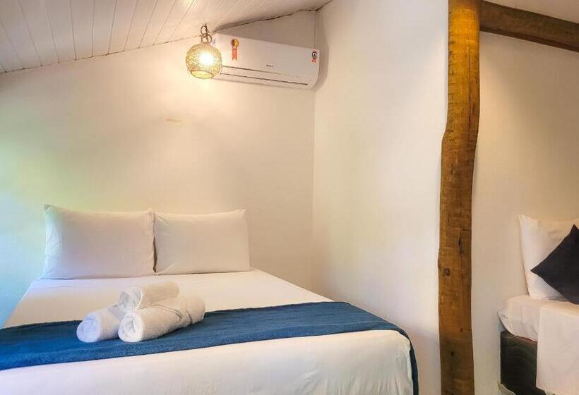 스탠다드 트리플 룸, Pousada Raiz Forte