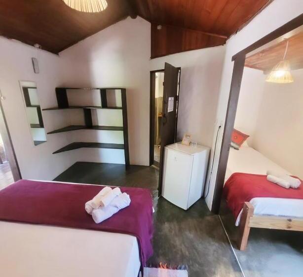 스탠다드 트리플 발코니 룸, Pousada Raiz Forte