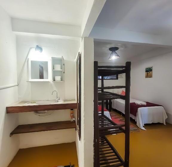 베이직 3인 룸, Pousada Raiz Forte