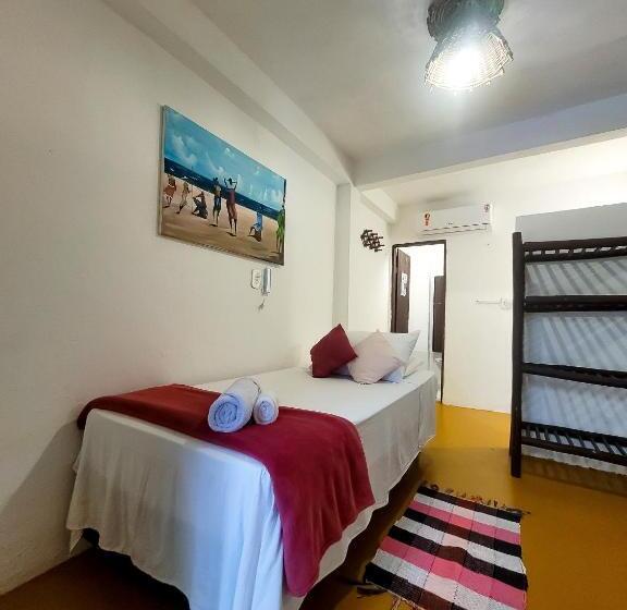 베이직 3인 룸, Pousada Raiz Forte