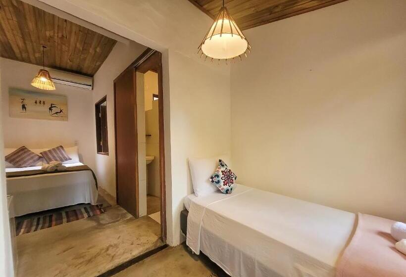 이코노미 트리플 룸, Pousada Raiz Forte