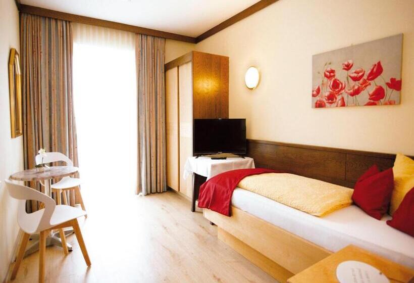 Quarto Standard Individual com Balcão, Strandpension Seejuwel