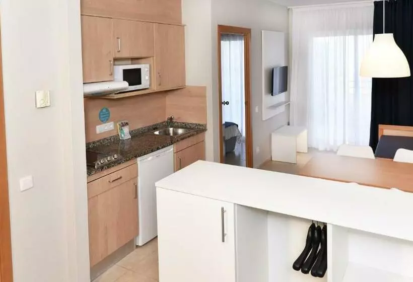 آپارتمان 1 خوابه با چشم‌انداز دریا, Aparthotel Sunclub Salou