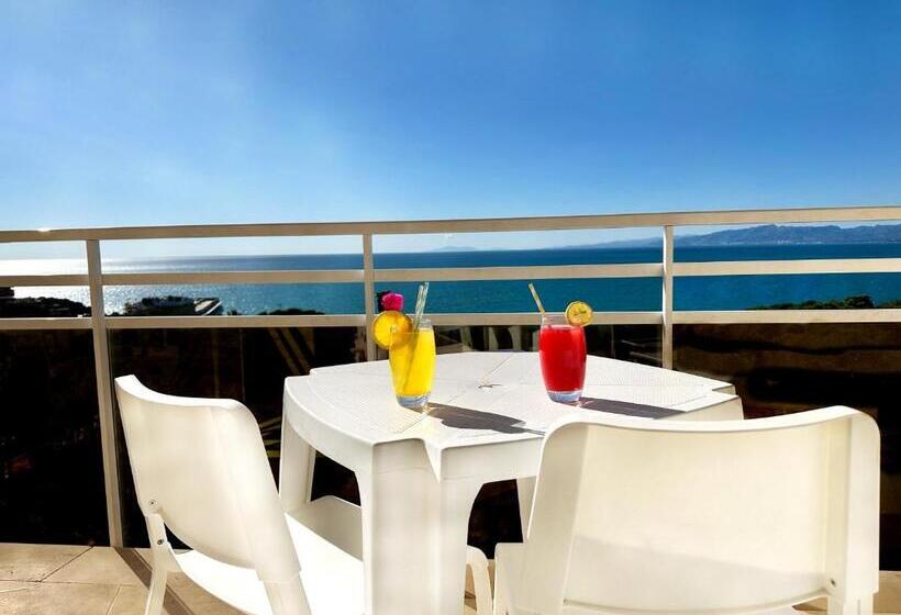 Апартаменты 2 Спальни Вид на Море, Aparthotel Sunclub Salou