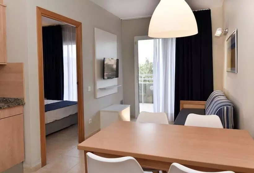 آپارتمان 1 خوابه با چشم‌انداز دریا, Aparthotel Sunclub Salou