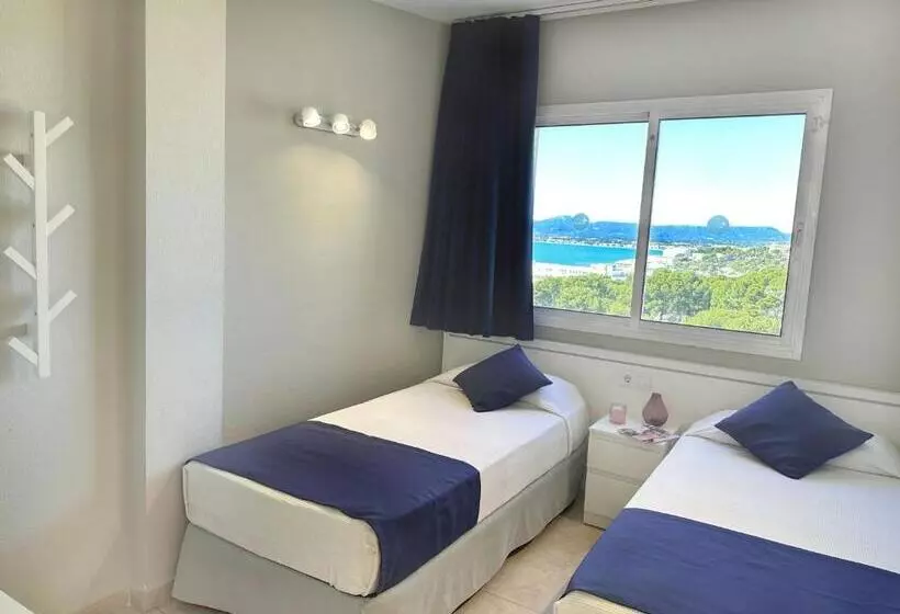آپارتمان 2 خوابه با چشم‌انداز دریا, Aparthotel Sunclub Salou