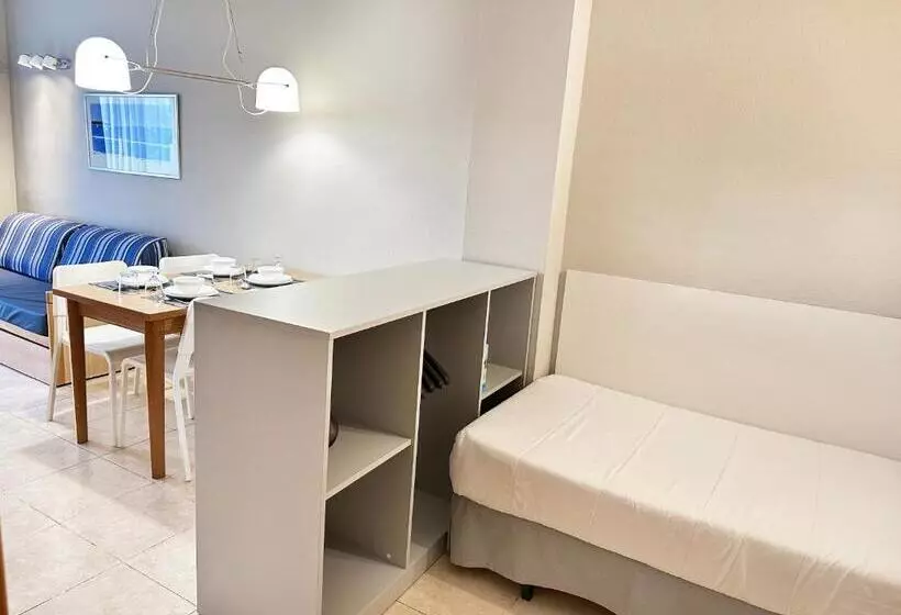 آپارتمان 1 خوابه با چشم‌انداز استخر, Aparthotel Sunclub Salou