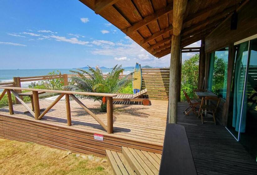 带海景的标准工作室, Pousada La Luna   Frente Mar