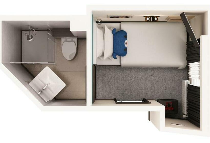 اتاق استاندارد یک نفره, The Ed Amsterdam