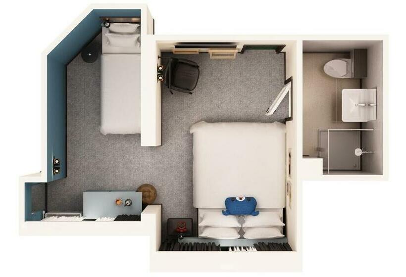 اتاق استاندارد سه نفره, The Ed Amsterdam