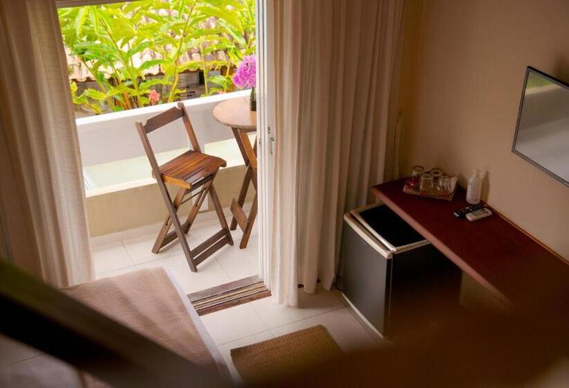 Четырехместный Номер Стандарт с Балконом, Pousada Una