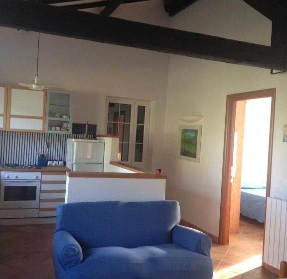 Апартаменты 2 спальни Вид на Бассейн, Podere Il Mulino