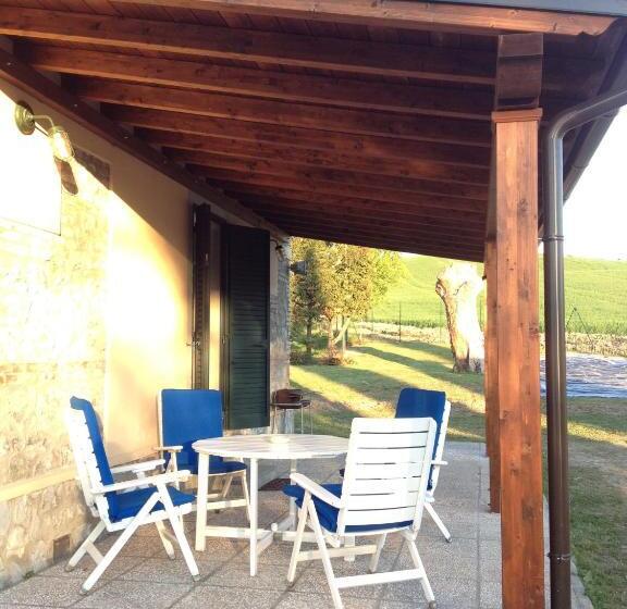 Апартаменты 2 спальни Вид на Бассейн, Podere Il Mulino