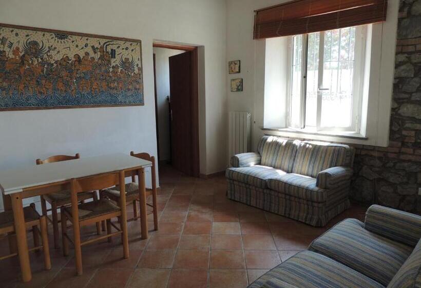 Апартаменты 2 спальни Вид на Бассейн, Podere Il Mulino