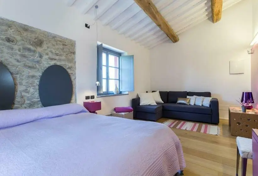 デラックスの4人部屋, Al Dolce Far Niente Casolare Da 25 P Di Design