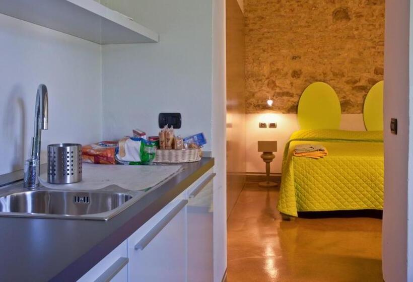 Апартаменты 1 Спальня Нижний Этаж, Al Dolce Far Niente Casolare Da 25 P Di Design