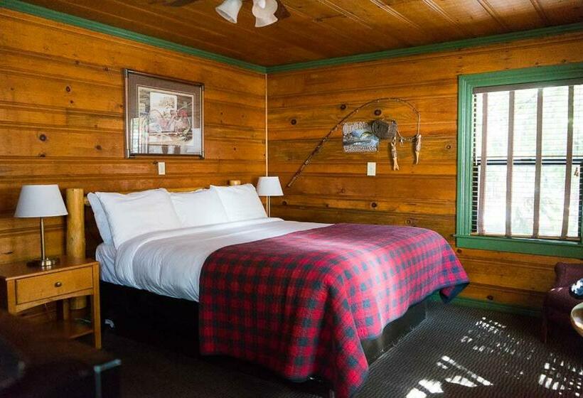 带大床的标准间, Shaver Lake Village