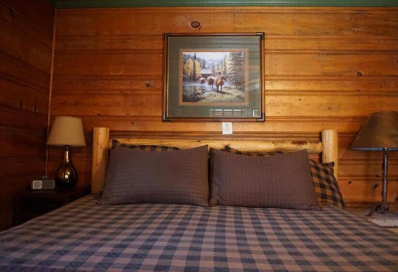 带大床的标准间, Shaver Lake Village