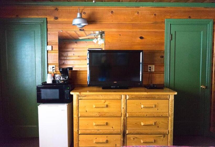 带大床的标准间, Shaver Lake Village