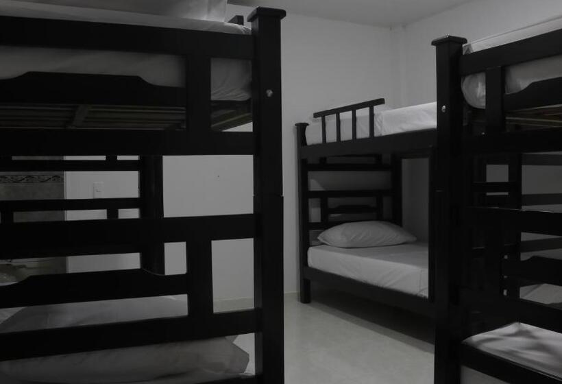 共用房间的床, Puerto Caribe Hostal