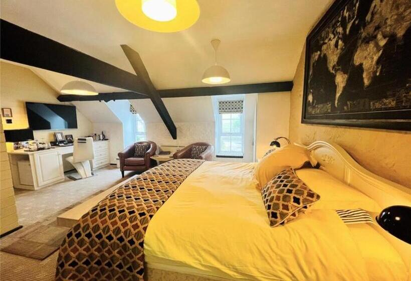 带大床的高级房间, Yr Hen Felin The Old Mill B&b