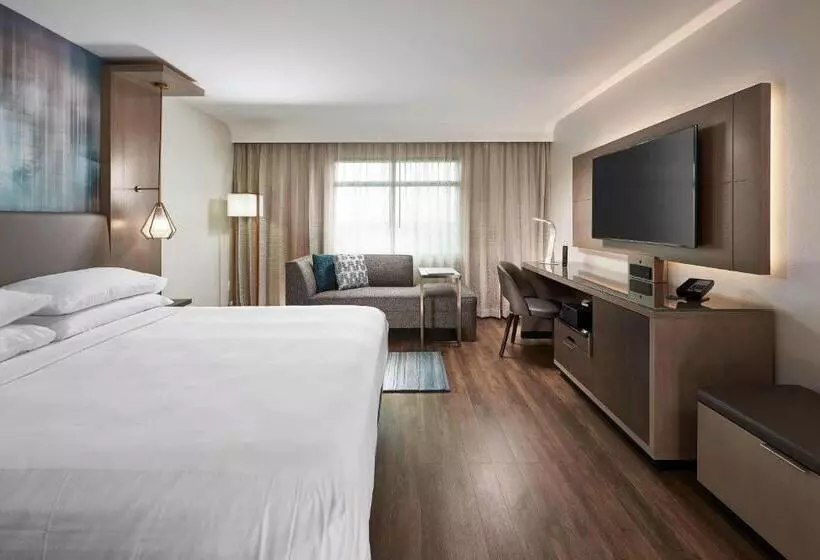 キングサイズベッドのスタンダードルーム, Orlando Marriott Lake Mary