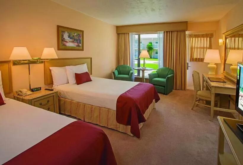 اتاق استاندارد با 2 تخت دوبل, Sandcastle Resort At Lido Beach