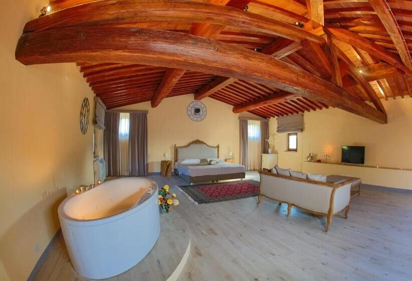 חדר סטנדרט עם ג'קוזי, Relais Villa Poschi